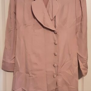 Ann Taylor Blush Pink Coat Dress